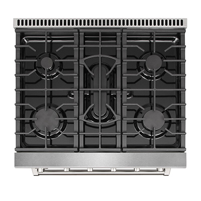 30 inch gas range - Red